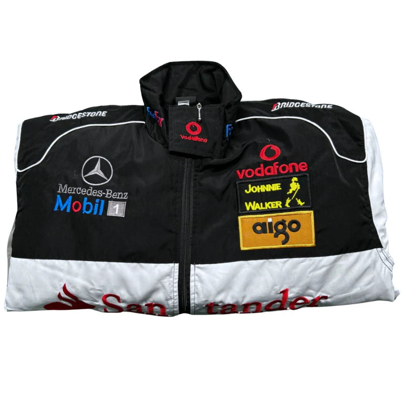 Mercedes Vintage Racing Veste – Streetwear F1 Fashion