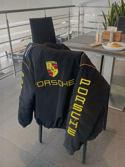 Porsche Vintage Racing Jacket – Streetwear F1 Fashion