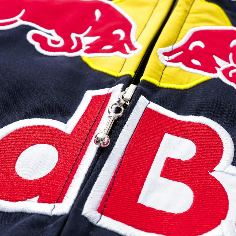 Red Bull Racing Vintage Jacket – Style F1 Rétro & Streetwear