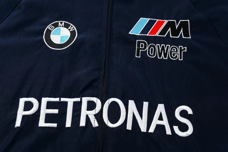 Bleu BMW Vintage Racing Jacket