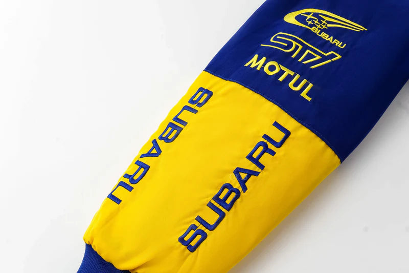 Blue/Jaune Subaru Vintage Racing Jacket F1