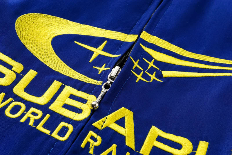 Blue/Jaune Subaru Vintage Racing Jacket F1