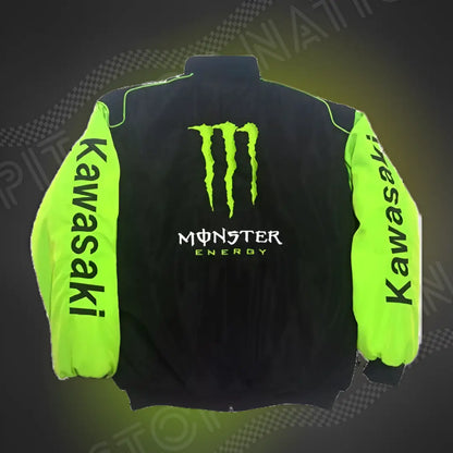Monster Energy Vintage Veste De Course – Veste F1 Streetwear