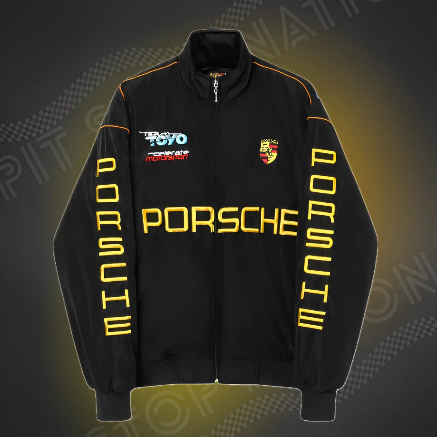 Porsche Vintage Racing Jacket – Streetwear F1 Fashion