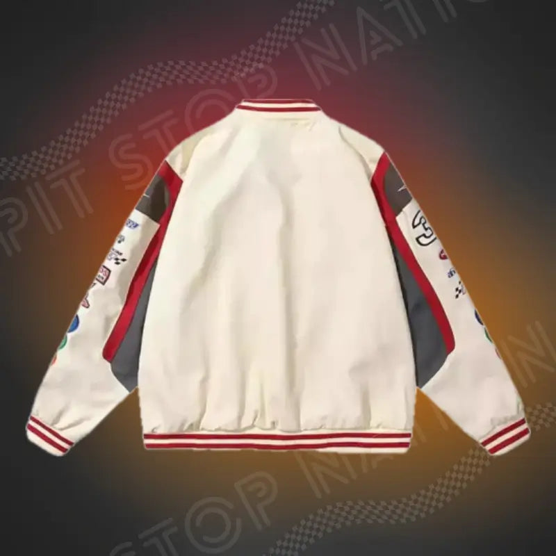 Blanc M&M Vintage Racing Jacket