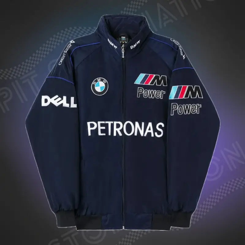 Bleu BMW Vintage Racing Jacket
