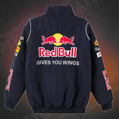 Red Bull Racing Vintage Jacket – Style F1 Rétro & Streetwear