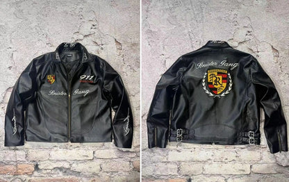 Veste en cuir Regenzone “911”
