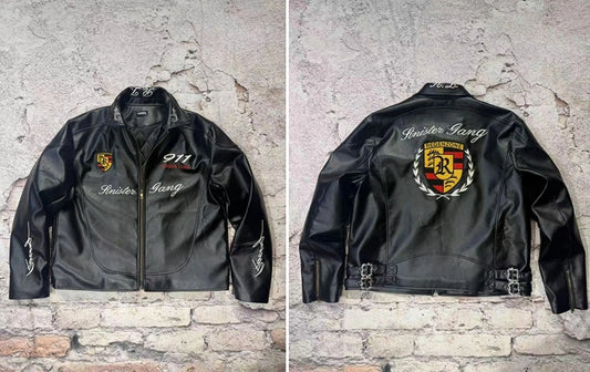 Veste en cuir Regenzone “911”