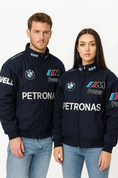 Bleu BMW Vintage Racing Jacket